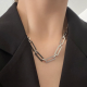 Adjustable Link Cuban Chain Necklace Link Chain Choker Necklace